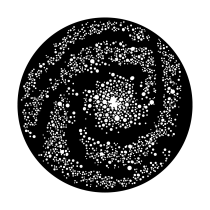 Metal Gobo - Nebula Natural ME-1037