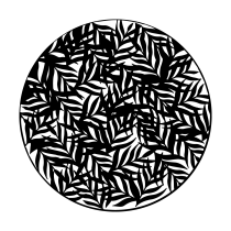 Metal Gobo - Foliage Jungle Thick