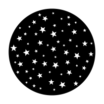 Metal Gobo - Stars me-1090