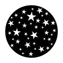 Metal Gobo - Twilight Stars ME-1094