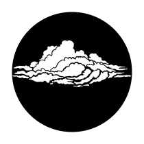 Metal Gobo - Clouds Full