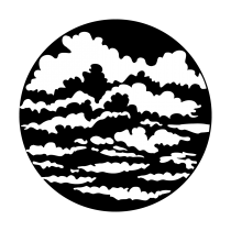 Metal Gobo - Clouds Puffy ME-1103