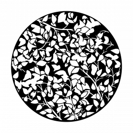 Metal Gobo - Leaves Realistic ME-1123