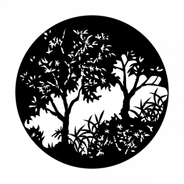 Metal Gobo - Trees With Foliage ME-1129