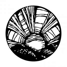 Metal Gobo - Desert Sun ME-1130