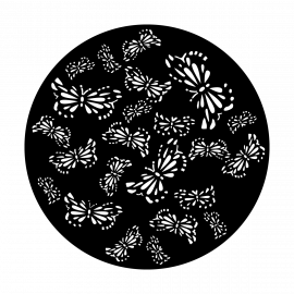 Metal Gobo - Breakup Butterfly