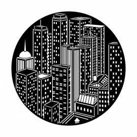 Metal Gobo - Nightlights 3 ME-1216