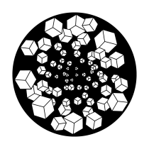 Metal Gobo - Breakup Disappearing Box ME-2017