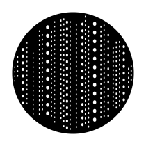 Metal Gobo - Dot City ME-2021