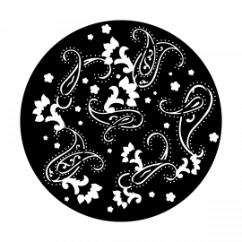 Metal Gobo - Paisley Print Breakup ME-2099