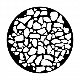 Metal Gobo - Flagstone Breakup ME-2135