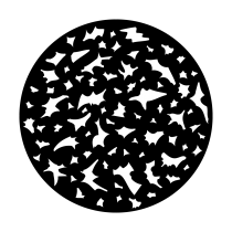 Metal Gobo - Breakup Shatter Light ME-2197