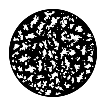 Metal Gobo - Breakup Dust Dense ME-2199