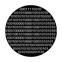 Metal Gobo - Binary ME-2217