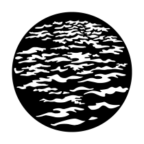 Metal Gobo - Water Waves Ocean ME-2242