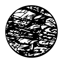 Metal Gobo - Breakup Marble ME-2476