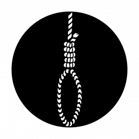 Metal Gobo - Noose ME-3061