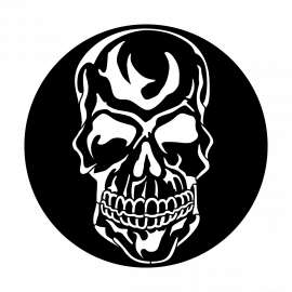 Metal Gobo - Skull Evil ME-3066