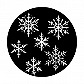 Snowflake Six Metal Gobo ME-3201