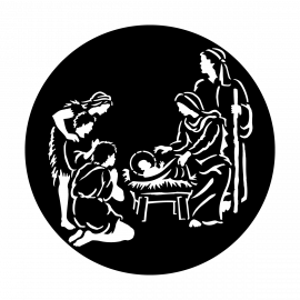Metal Gobo - Nativity Scene ME-3281