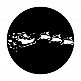 Metal Gobo - Santa ME-3285