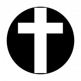 Metal Gobo - Cross Plain ME-3400-B