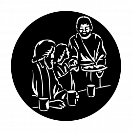 Metal Gobo - Easter Last Supper ME-3423