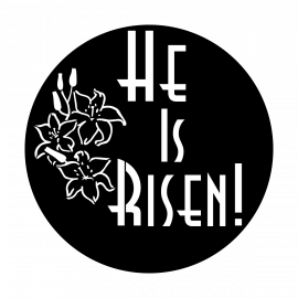 Metal Gobo - Easter Risen ME-3428