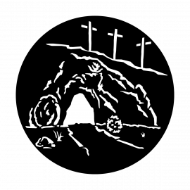 Metal Gobo - Easter Grave ME-3430