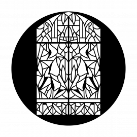 Metal Gobo - Window Stained Glass ME-4040