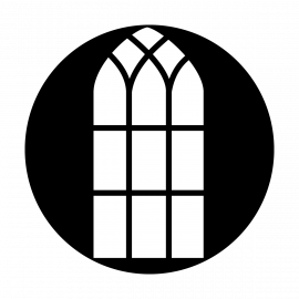 Metal Gobo - Window Chancery