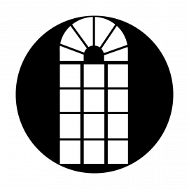Metal Gobo - Window French