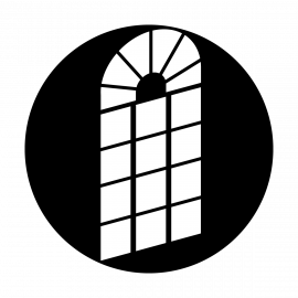 Metal Gobo - Window French Oblique ME-6010
