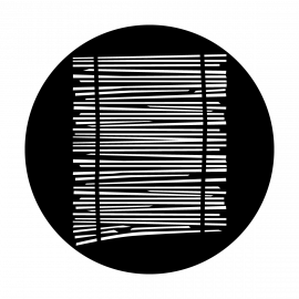 Metal Gobo - Window Old Blinds ME-6024