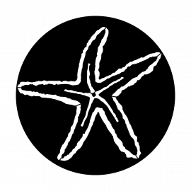 Metal Gobo - Sea Starfish ME-7005