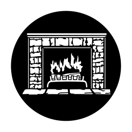 Cozy Fire Metal Gobo Apollo 9112