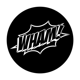 WHAM! Metal Gobo Apollo 9153