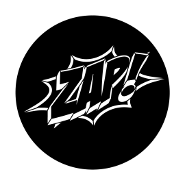 Zap! Metal Gobo Apollo 9154