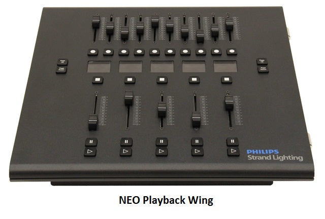 Philips Strand Neo Fader WIng - Playback  Wings