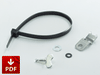 Kino Flo harness release clamp (UL)