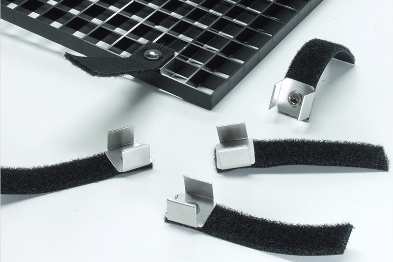 Kino Flo Black Louvre Clip w strap,