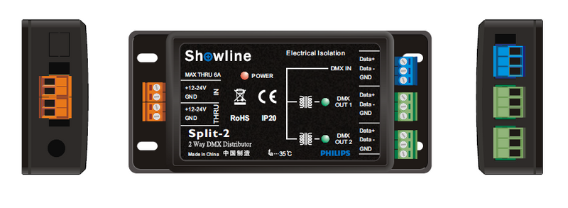 Philips Showline DMX Split 2 12vdc