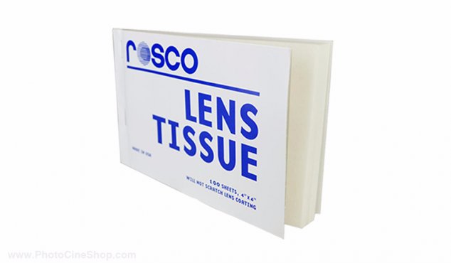 Rosco Lens Cleaning Tissues - 100 Sheets