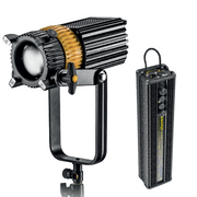 Light, Power Supply, Cable, Spill Ring, Barn Doors, Stand Mount