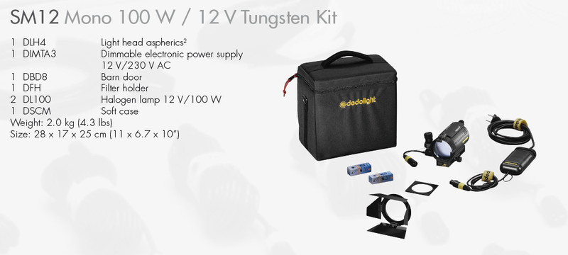 Dedolight Mono 12V Kit