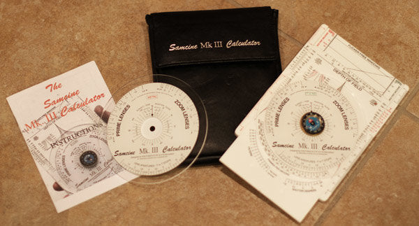 Samcine Mark III Depth of Field Calculator