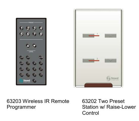 Strand Accent DMX 2 button preset 63202