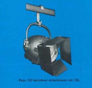 Strand Patt 123 Barndoors - Fresnel not included