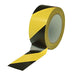 Tape PVC  Hazard 50mm x 33m Black / Yellow Stripe