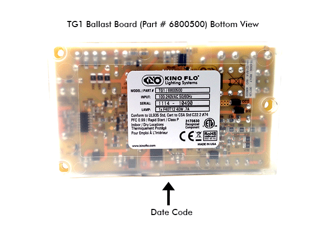 Kino Flo TG1 (Tegra dim on board)